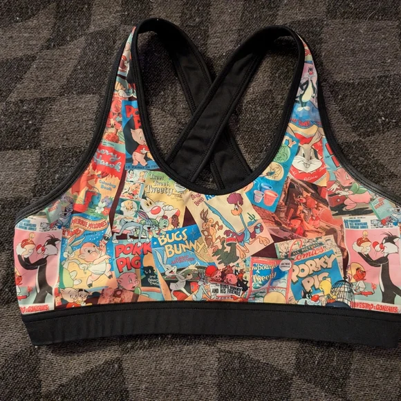 NWOT BlackMilk Vintage Looney Tunes Crop Top - Picture 2 of 3